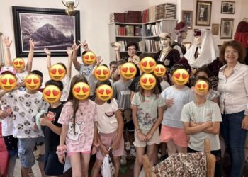 Επίσκεψη του 1ου Δημοτικού Σχολείου Αριδαίας στην Λαογραφική Έκθεση των Αλησμόνητων Πατρίδων
