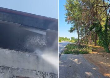 Πέλλα: Άμεσες παρεμβάσεις για την αποτροπή κινδύνων από αποκόλληση μαρμάρου και σπασμένο κλαδί