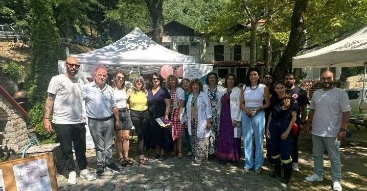 Δράση ενημέρωσης και ευαισθητοποίησης του Δήμου Αλμωπίας και του Κέντρου Υγείας Αριδαίας στα Λουτρά Πόζαρ