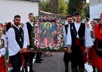 Λαμπροί εορτασμοί για την Αγία Παρασκευή στην Περίκλεια Αλμωπίας