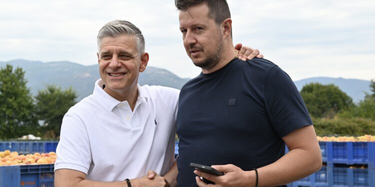Κοντά στους παραγωγούς της Πέλλας ο υποψήφιος Περιφερειάρχης Κεντρικής Μακεδονίας Κ. Γιουτίκας