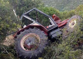 Τραγωδία: Νεκρός 69χρονος μετά από ανατροπή τρακτέρ