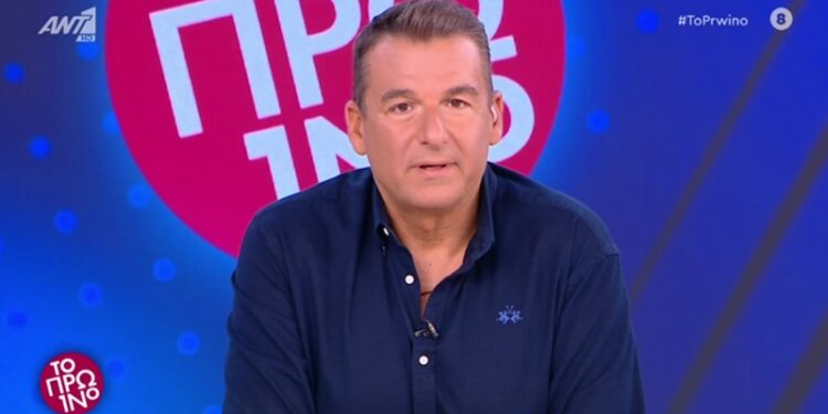 Γιώργος Λιάγκας: Ποια δύο πρόσωπα συζητούν με τον ΑΝΤ1 για το πάνελ του «Πρωινού»