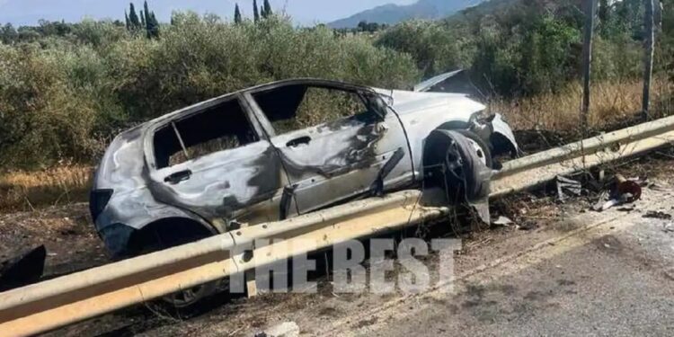 Τραγωδία: 46χρονη μητέρα η γυναίκα που απανθρακώθηκε στο φρικτό τροχαίο
