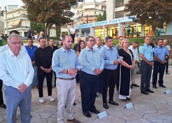 Σε βαρύ κλίμα η τελετή για την έναρξη της Εμποροπανήγυρης Γιαννιτσών – Βυθίστηκε στο πένθος η πόλη