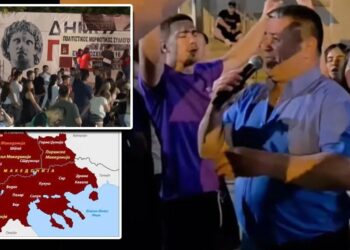 Στην Εισαγγελία Φλώρινας το βίντεο από το πανηγύρι της Μελίτης – Σάλος για το τραγούδι «Φύγετε Έλληνες»