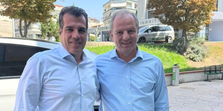 Στην περιοδεία του Υπουργού Μετανάστευσης και Ασύλου στην Πέλλα ο Διονύσης Σταμενίτης