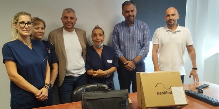 Ο Δήμος Αλμωπίας στηρίζει το Γενικό Νοσοκομείο Έδεσσας με δύο μηχανήματα BiPAP