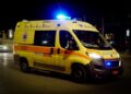 Τροχαίο στο Λουτράκι Αλμωπίας: Τραυματίστηκε νεαρός στον κεντρικό δρόμο του χωριού