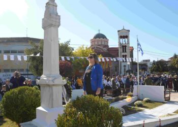 Η Σκύδρα γιόρτασε τα Ελευθέρια της – Μήνυμα της Δημάρχου Κατερίνας Ιγνατιάδου