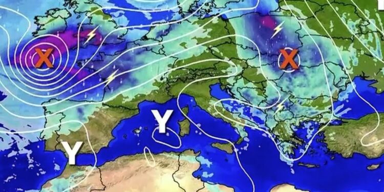 Καιρός: Έρχεται νέο διπλό κύμα κακοκαιρίας – Πότε θα «χτυπήσει» τη χώρα