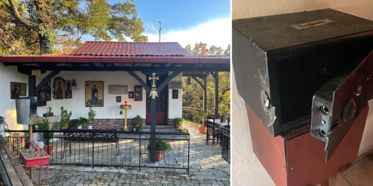 Έδεσσα: Διάρρηξη σε ξωκλήσι στον Κεδρώνα – Παραβίασαν το παγκάρι για λίγα χρήματα