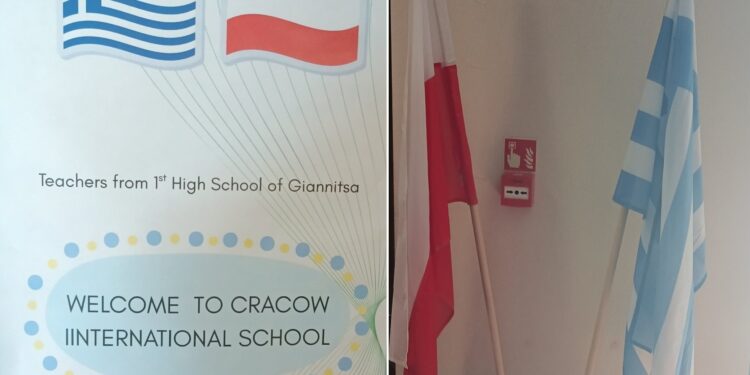 Από τα Γιαννιτσά στην Κρακοβία: Το 1ο Γυμνάσιο σε μια ευρωπαϊκή εμπειρία μάθησης και συνεργασίας