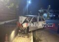 Πέλλα: Αυτοκίνητο καρφώθηκε σε περίφραξη μονοκατοικίας στην Καρυώτισσα